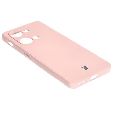 Etui Bizon Case Silicone Sq do OnePlus Nord 3, jasnoróżowe