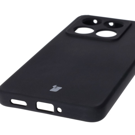 Silikonowe etui Bizon Soft Case do Xiaomi Redmi 14C 4G / Poco C75, czarne