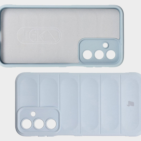 Pancerne etui Bizon Case Tur do Galaxy A16 4G/5G, jasnoniebieskie