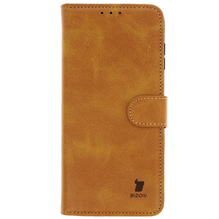 Etui z klapką Bizon Case Pocket do Galaxy A26 5G, brązowe
