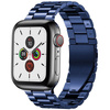 Pasek ze stali nierdzewnej Bizon Strap Watch Aura do Apple Watch 38/40/41/42 mm, niebieski