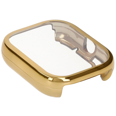 Etui z osłoną ekranu Bizon Case Watch Felipe do Xiaomi Redmi Watch 5, złote