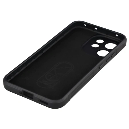 Pancerne etui Bizon Case Tur do Oppo Reno 15 F / FS, czarne