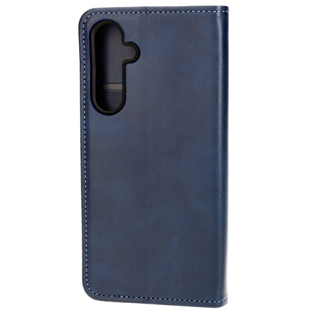 Etui z klapką Bizon Case Pocket Pro do Galaxy S23 FE, granatowe