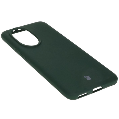Silikonowe etui Bizon Soft Case do Honor 200, ciemnozielone