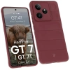 Pancerne etui Bizon Case Tur do Realme GT 7 / 7T, burgundowe