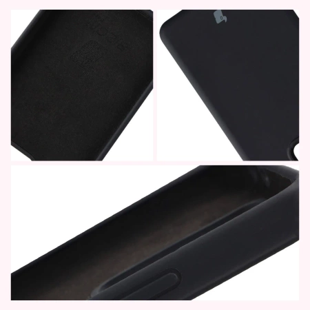 Silikonowe etui Bizon Soft Case do Realme GT 7 / 7T, czarne