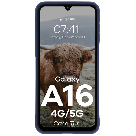 Pancerne etui Bizon Case Tur do Galaxy A16 4G/5G, granatowe
