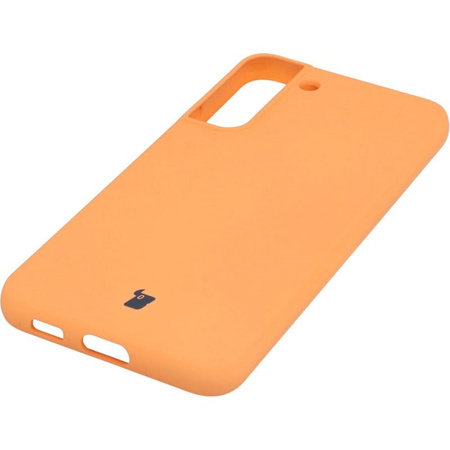 Etui Bizon Case Silicone do Galaxy S22 Plus, pomarańczowe