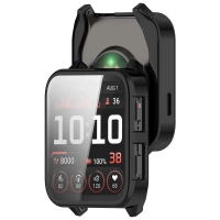 Etui z osłoną ekranu Bizon Case Watch Felipe do Garmin Venu X1, czarne