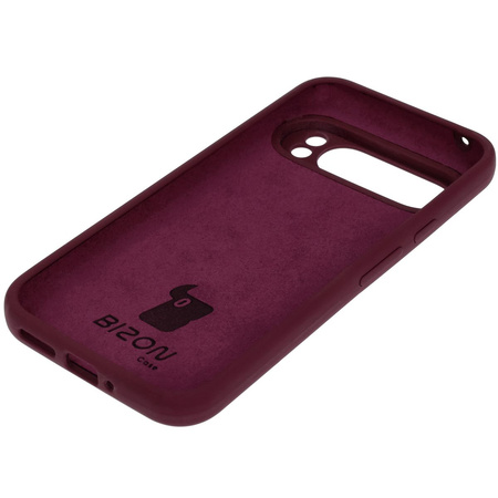 Silikonowe etui Bizon Soft Case do Google Pixel 9 Pro XL, ciemnofioletowe