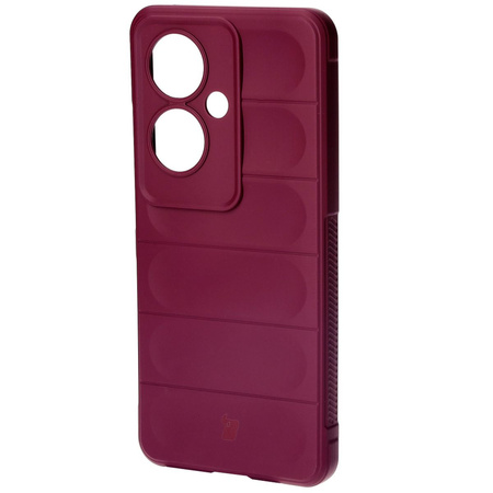 Pancerne etui Bizon Case Tur do Oppo Reno11 F 5G, burgundowe
