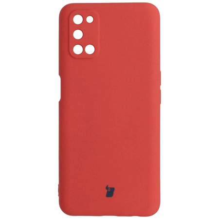 Etui Bizon Case Silicone do Oppo A52 / A72 / A92, ciemny róż