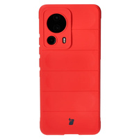 Pancerne etui Bizon Case Tur do Xiaomi 13 Lite, czerwone