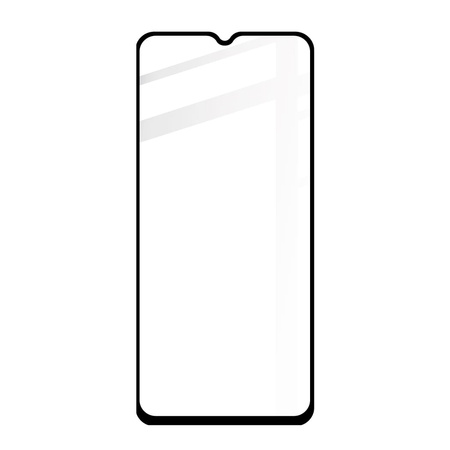 Szkło hartowane Bizon Glass Edge 2 do Poco M5, czarne