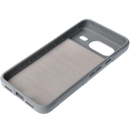 Pancerne etui Bizon Case Tur do Google Pixel 8, jasnoszare