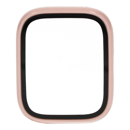 Etui Bizon Case Watch Adamo do Xiaomi Redmi Watch 3 Active, różowe