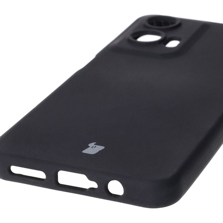 Silikonowe etui Bizon Soft Case do Motorola Moto G35 5G, czarne