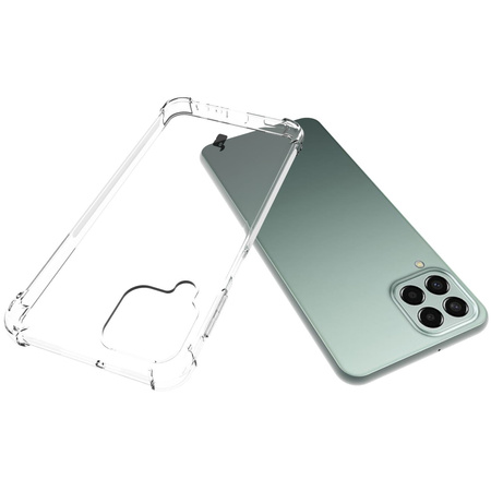 Etui + 2x szkło + obiektyw Bizon Case Clear Pack do Samsung Galaxy M33 5G, przezroczyste