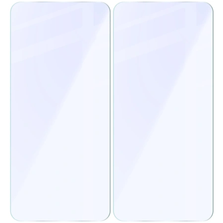 Elastyczne szkło hybrydowe Bizon Glass Mule Duo do Realme P3 Lite, 2 sztuki