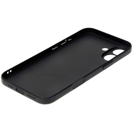 Etui Bizon Case Łupka do iPhone 16 Plus, czarne