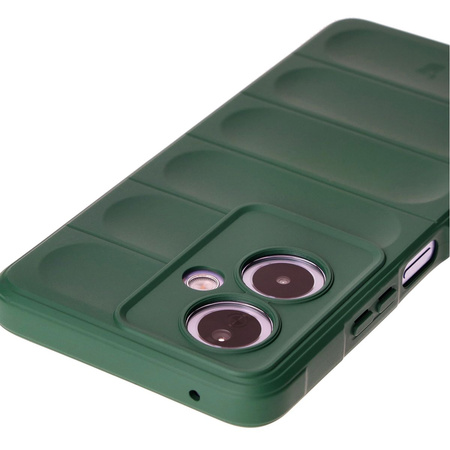 Pancerne etui Bizon Case Tur do Oppo A79 5G, ciemnozielone