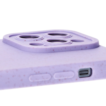 Ekologiczne etui Bizon Bio-Case do iPhone 14 Pro Max, fioletowe