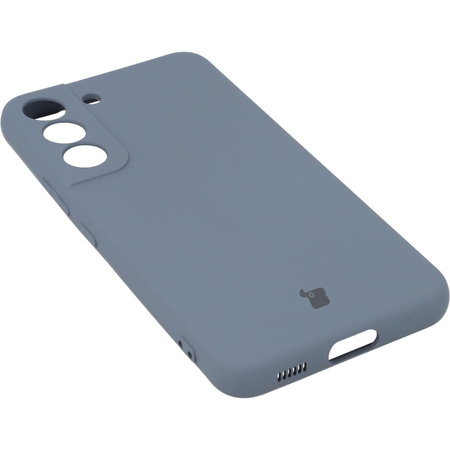 Etui Bizon Case Silicone do Galaxy S22, szare