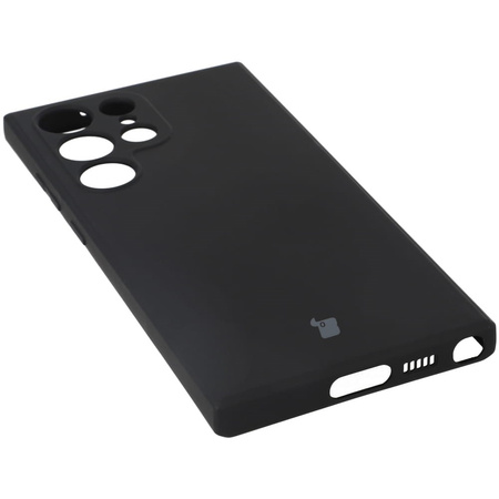 Etui Bizon Case Silicone Sq do Samsung Galaxy S23 Ultra, czarne