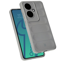 Pancerne etui Bizon Case Tur do Oppo Reno11 F 5G, jasnoszare