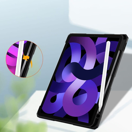 Etui Bizon Case Tab Clear Matt do Apple iPad Air 6 / Air 5 / Air 4 / iPad Pro 11 2018, czarne