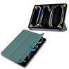 Etui Bizon Case Tab Croc do iPad Pro 11" 5 gen. 2024, ciemnozielone