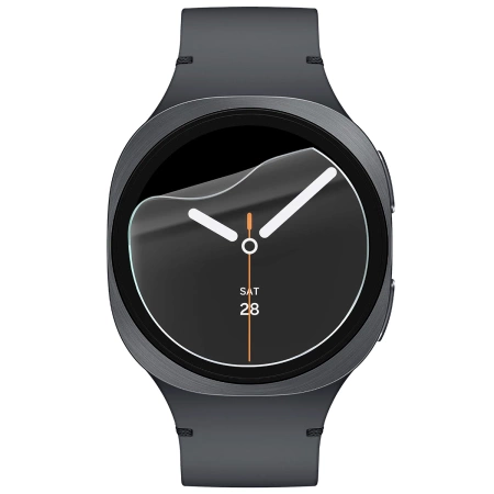 Folia hydrożelowa na ekran Bizon Glass Watch Hydrogel Duo do Galaxy Watch 8 44 mm, 2 sztuki