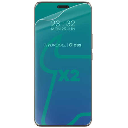 Folia hydrożelowa na ekran Bizon Glass Hydrogel Front Duo do Honor Magic6 Pro, 2 sztuki