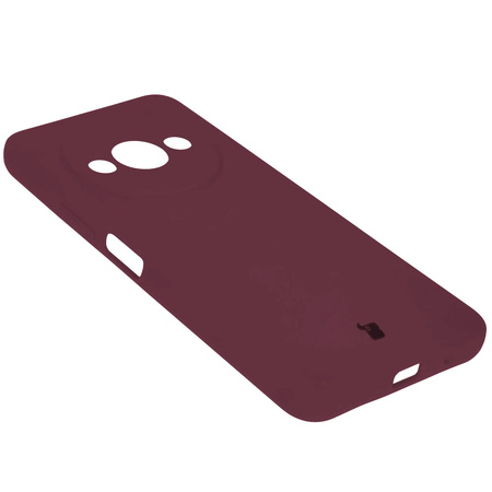 Etui silikonowe Bizon Soft Case do Xiaomi Redmi A3 4G, ciemnofioletowe