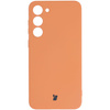 Etui Bizon Case Silicone Sq do Samsung Galaxy S23 Plus, pomarańczowe