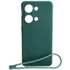 Etui Bizon Case Silicone Sq do OnePlus Nord 3, ciemnozielone