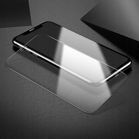 Szkło hartowane Bizon Glass Anti-Bacterial - 2 szt. + obiektyw, iPhone Xs