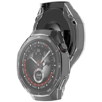 Etui Bizon Case Watch Felipe do Huawei Watch GT 5 Pro 46 mm, przeźroczyste