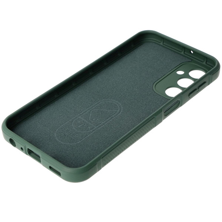 Pancerne etui Bizon Case Tur do Galaxy M34 5G, ciemnozielone