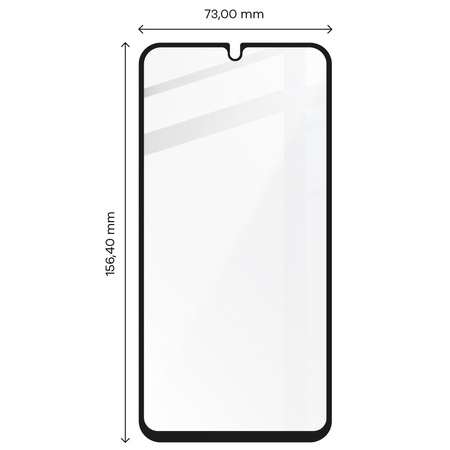 2x Szkło + szybka na aparat BIZON Edge 2 do Galaxy A34 5G