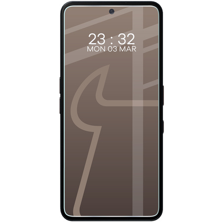 Elastyczne szkło hybrydowe Bizon Glass Mule do iPhone 16 Plus