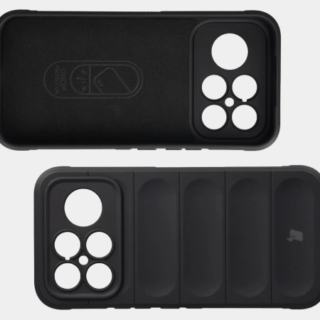 Pancerne etui Bizon Case Tur do Xiaomi POCO F8 Ultra, czarne