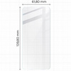 3x Szkło + szybka na aparat BIZON Clear 2 Pack do Asus Zenfone 10