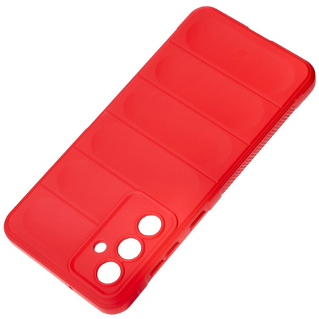 Pancerne etui Bizon Case Tur do Galaxy M55 5G, czerwone