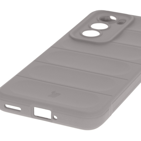 Pancerne etui Bizon Case Tur do Oppo Reno 12, jasnoszare