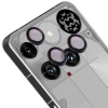 Szkło na aparat Bizon Glass Snap Lens do Nothing Phone (3), 1 zestaw, czarna ramka