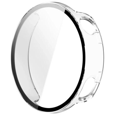 Etui ze szkłem do zegarka Bizon Case+Glass Watch do Xiaomi Watch S4 41 mm, przeźroczyste