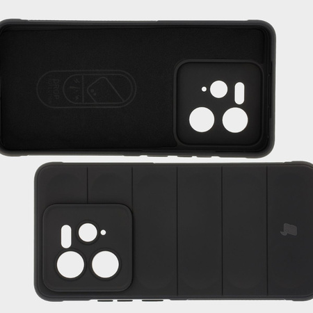 Pancerne etui Bizon Case Tur do Realme GT 7 Pro, czarne