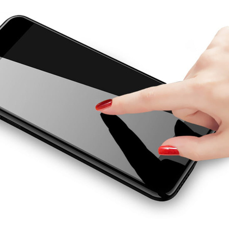Szkło hartowane Bizon Glass Edge do Xiaomi Poco F4, czarne